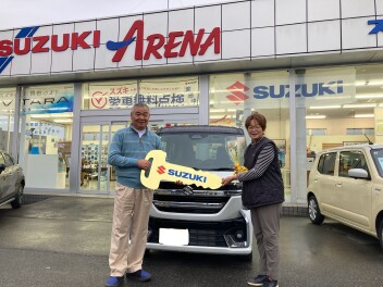 F様　ご納車おめでとうございます！