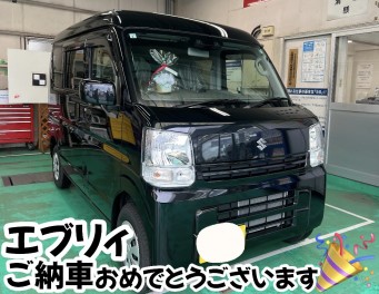 エブリィご納車させていただきました☆