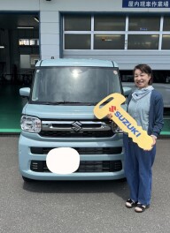 スペーシアご納車させていただきました