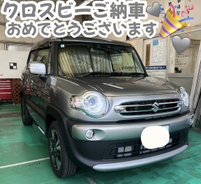 クロスビーご納車させていただきました☆