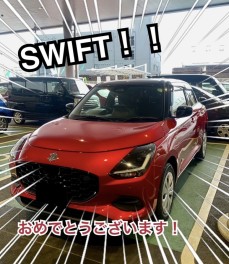 新型スイフトご納車！