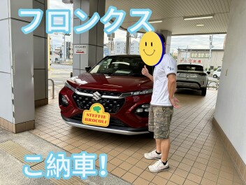 ☆フロンクスご納車させていただきました☆