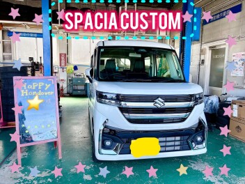 スペーシアカスタムをご納車させていただきました！！
