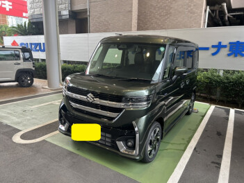 スペーシアカスタム　ご納車しました！