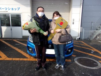 Ｙ様スイフトスポーツご納車おめでとうございます！！！