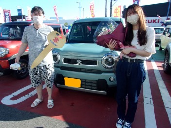 Y様　ハスラー納車致しました！
