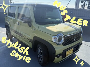 新型ハスラーがスタイリッシュスタイルになりました！