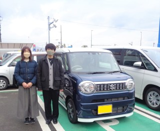 ワゴンＲスマイルご納車！