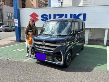 ☆スペーシアカスタムご納車させて頂きました☆