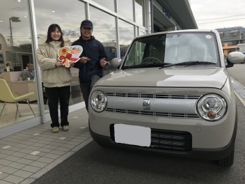 ラパン納車しました！！！