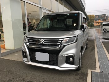 ソリオ納車しました