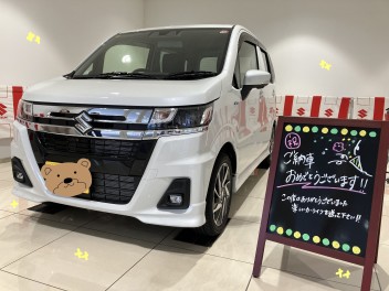 ワゴンＲカスタムZ！ご納車しました！！