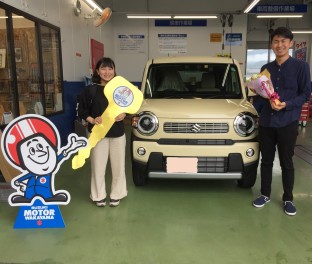 N様　ハスラー　納車式