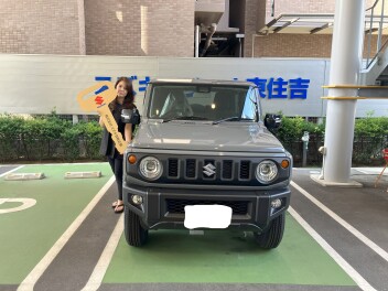 ーージムニー納車しました！！