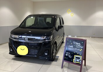 WAGON RカスタムＺ ご納車でした☆