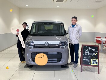 ワゴンＲスマイル☆ご納車でした！！
