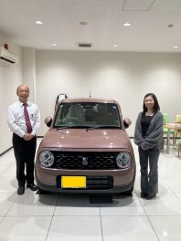 新型ラパンのご納車おめでとうございます！
