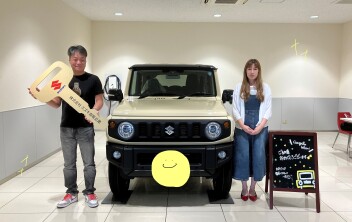 ジムニーご納車でした☆
