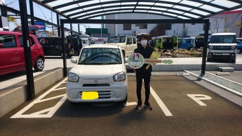 ◆納車式◆　アルト　Ｓ様