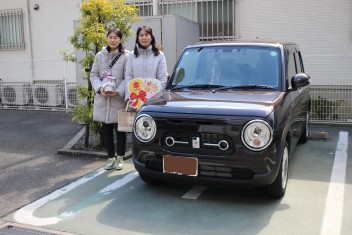 〇ラパンご納車させて頂きました～〇