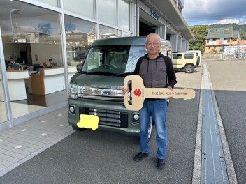 ☆彡エブリイワゴン納車致しました☆彡