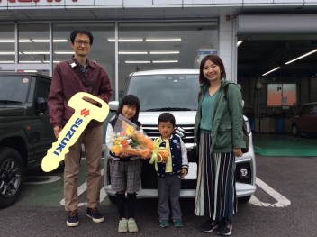 I様、ご納車おめでとうございます