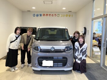 T様のワゴンRスマイルをご納車致しました‼‼