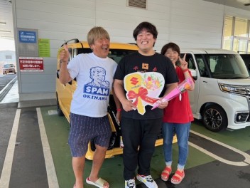 スペーシアベースご納車しました☆