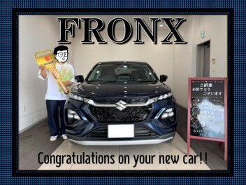 【フロンクス】ご納車おめでとうございます!!