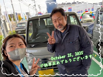 【ご納車】建設業界様へキャリイをご納車しました！