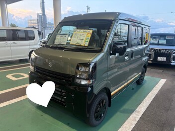 新たに展示車にエブリイ特別仕様車Jリミテッドが仲間入り☆