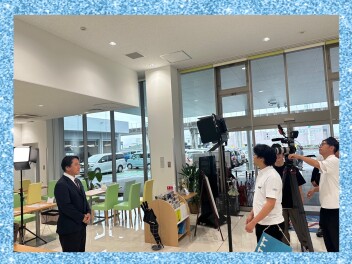 CM撮影しました(*'▽')♡★