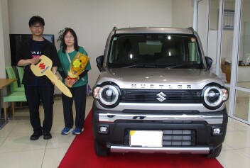 Ｋ様、ハスラーご納車おめでとうございます！