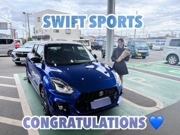 スイフトスポーツご納車おめでとうございます！