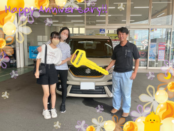 K様、ご納車おめでとうございます！