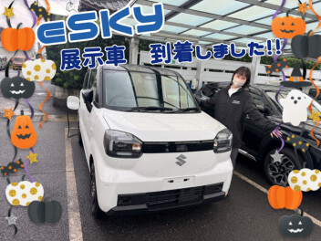 eSKYの展示車、到着しました！