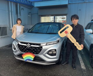 フロンクスを納車しました☆彡