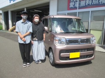 スペーシアご納車☆彡(´∀｀)