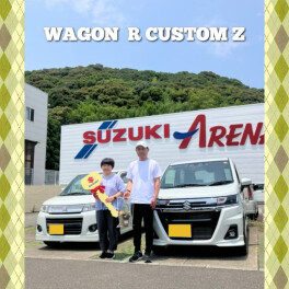 M様！祝ワゴンRカスタムZご納車☆