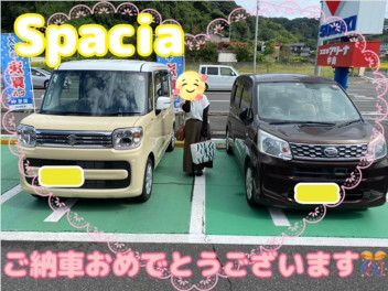 ♦スペーシアご納車おめでとうございます♦