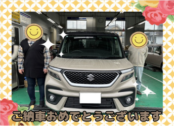 ★ソリオバンディットご納車おめでとうございます★