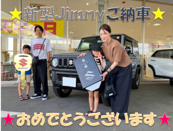 ★ジムニーご納車Ｍ様★