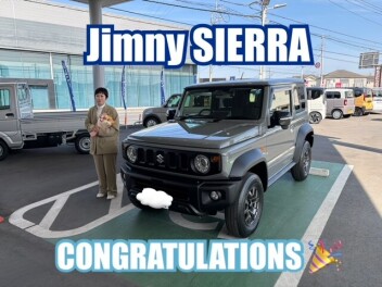 ジムニーシエラご納車です(*^-^*)