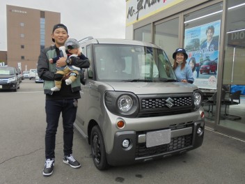 ＊Ｍ様　スペーシアギア　納車＊