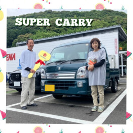 M様へ！スーパーキャリイご納車です☆