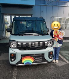 スペーシアギア納車しました☆彡