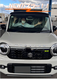 ハスラー試乗車きました！