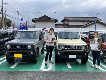 ジムニーノマドご納車いたしました☆彡　担当：うらさき