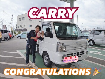 キャリイご納車おめでとうございます！！