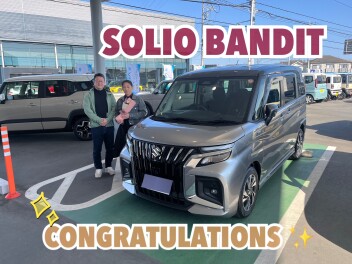 ソリオバンディットをご納車いたしました♪